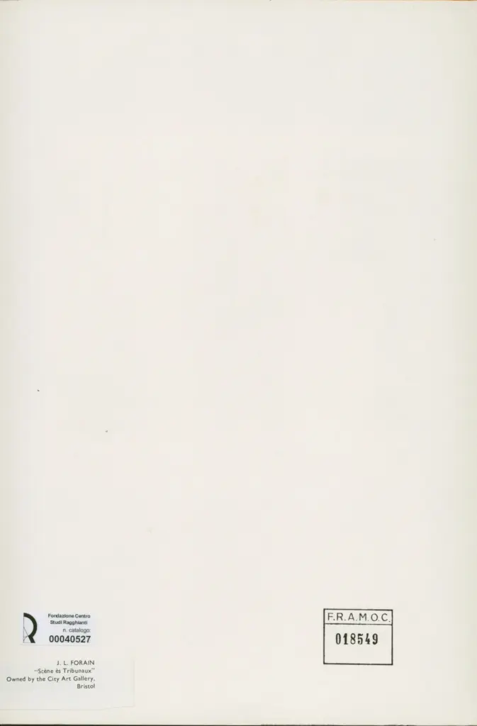Anonimo , Forain, Jean-Louis - sec. XIX - Sc&egrave;ne &egrave;s tribunaux , retro