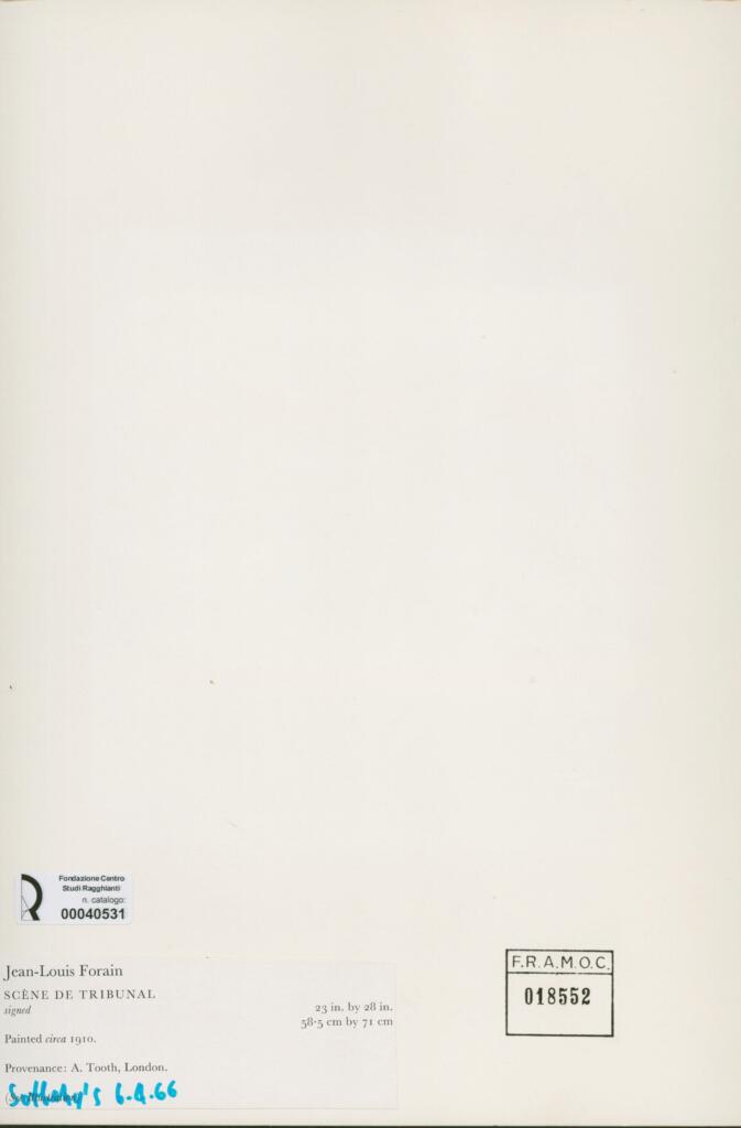 Forain, Jean-Louis - sec. XX , retro