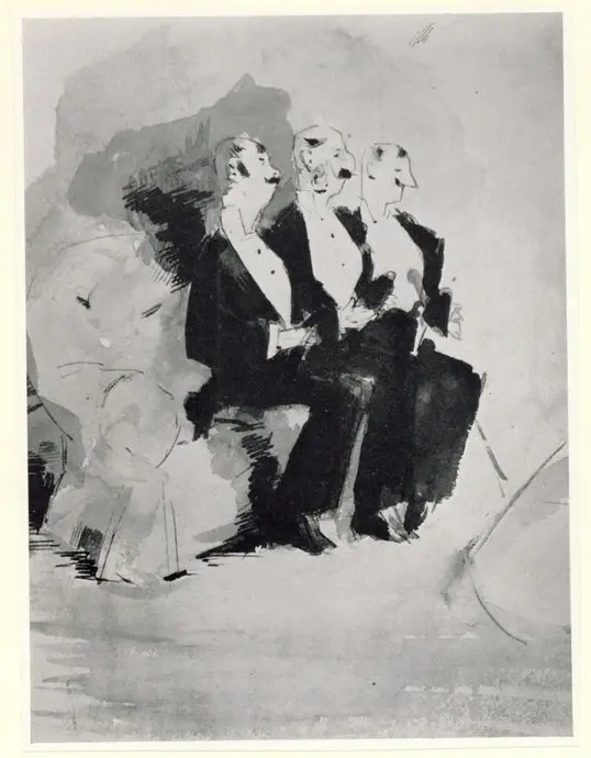 Forain, Jean-Louis - sec. XIX , fronte