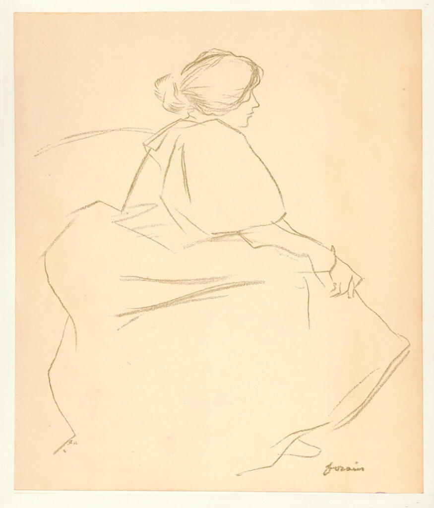Forain, Jean-Louis - sec. XIX , fronte