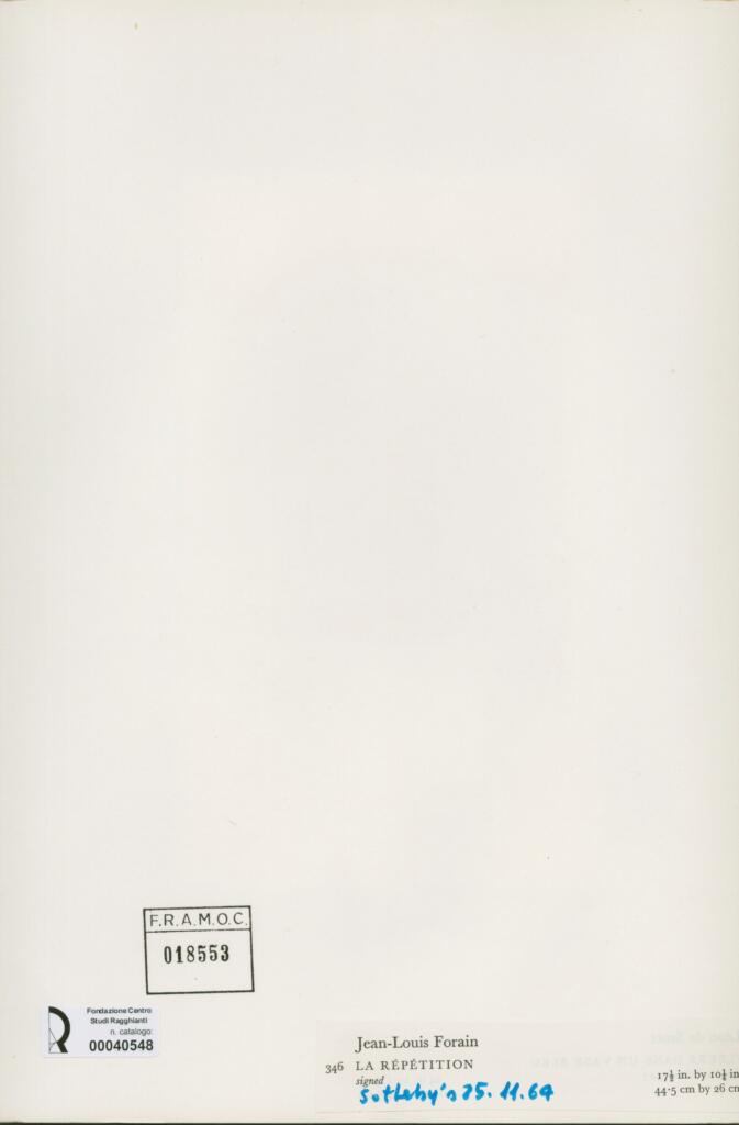 Forain, Jean-Louis , retro