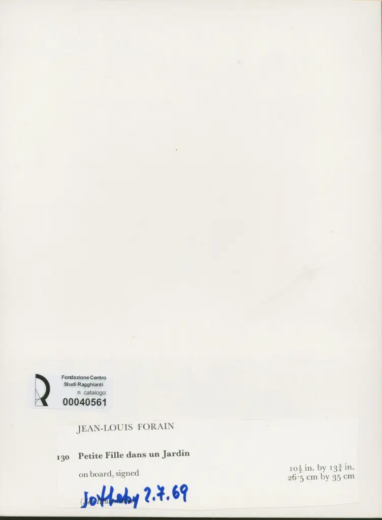 Forain, Jean-Louis , retro