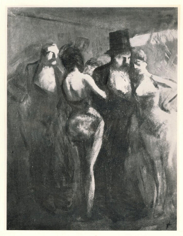 Forain, Jean-Louis - sec. XX , fronte
