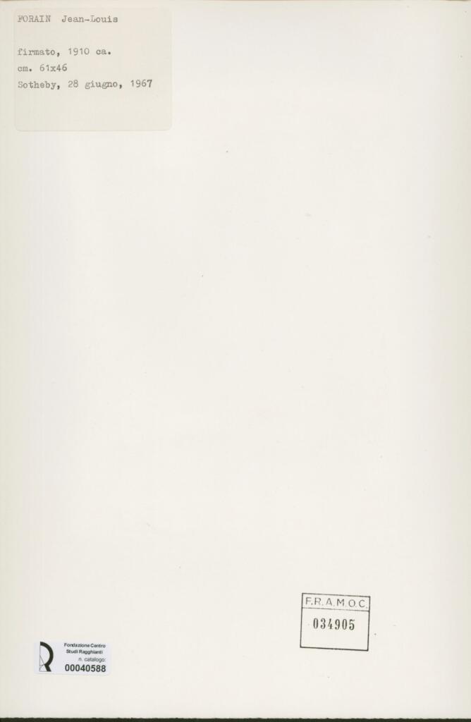 Forain, Jean-Louis - sec. XX , retro