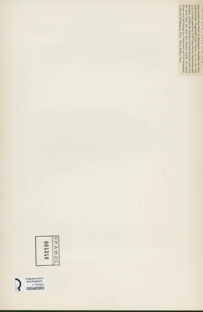 Bulloz , Fragonard, Alexandre-Evariste - sec. XIX - Alessandro Volta , retro