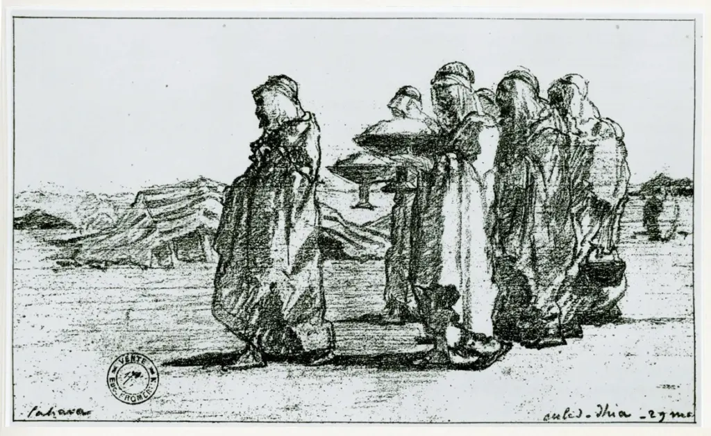 Fromentin, Eug&eacute;ne , Sahara, Ouled-Dhia -