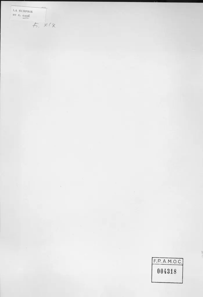 Gab&eacute;, Eug&egrave;ne , retro