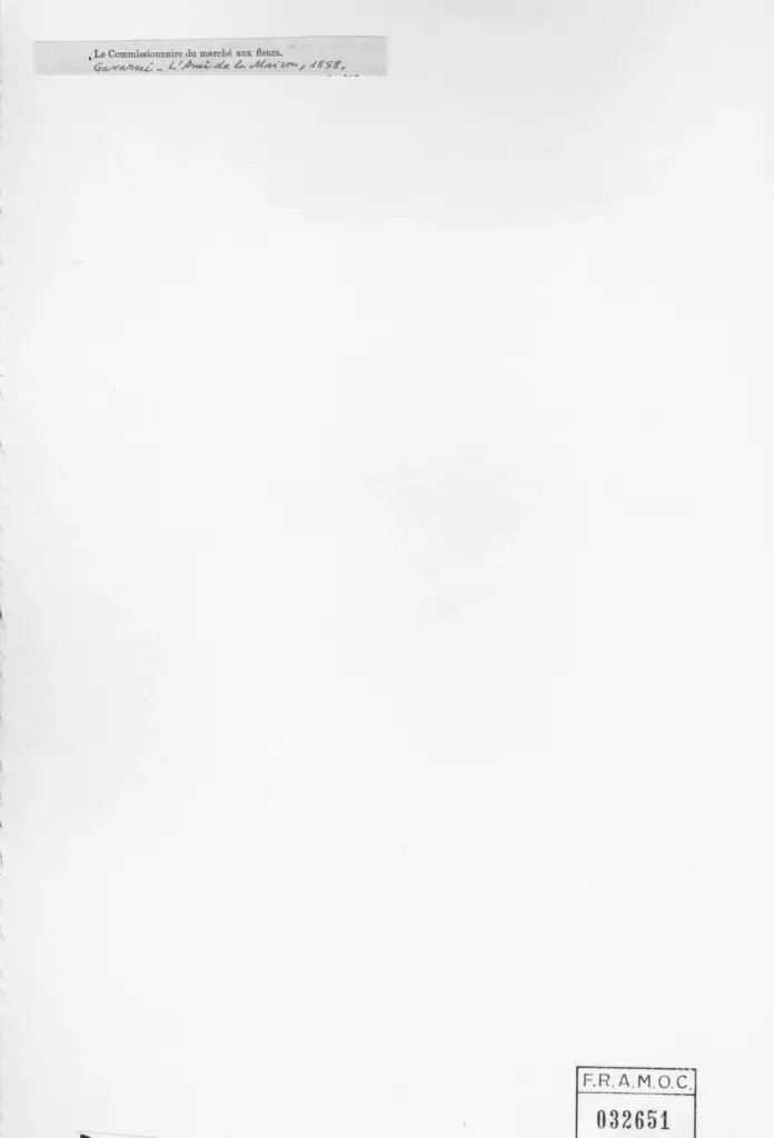 Anonimo , Gavarni, Paul - sec. XIX - L'ami de la maison , retro