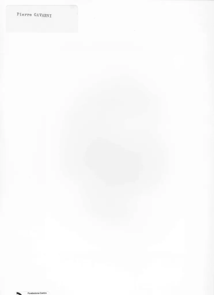 Anonimo , Gavarni, Paul - sec. XIX - Donna , retro