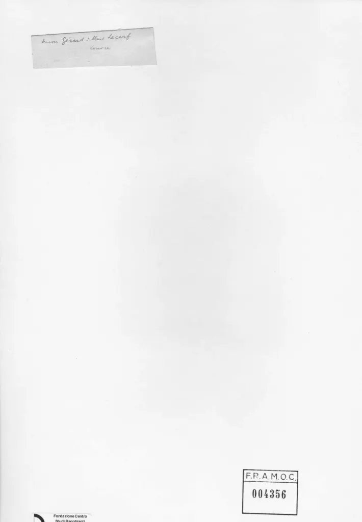 Anonimo , G&eacute;rard, Francois - sec. XIX - Mme. Lecerf , retro