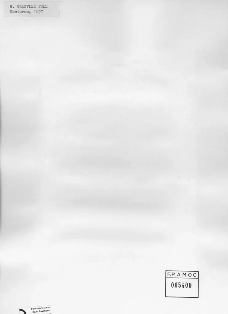 Fell, H. Granville - sec. XIX - , retro