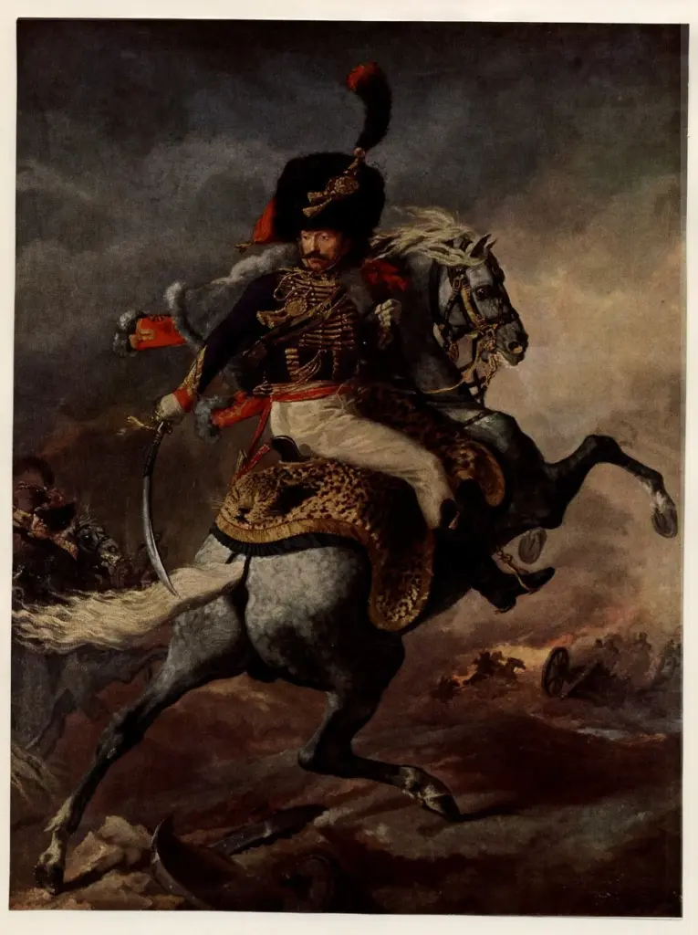 Gericault, Jean Louis , Gardejaegeroffizier - ufficiale della Garde