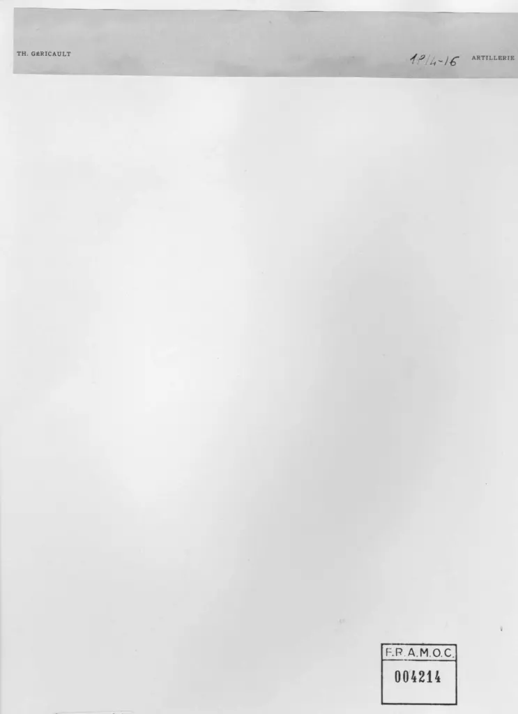 Anonimo , Gericault, Jean Louis - sec. XIX - Artillerie , retro
