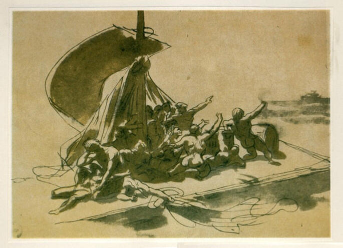 Gericault, Jean Louis - sec. XIX , fronte