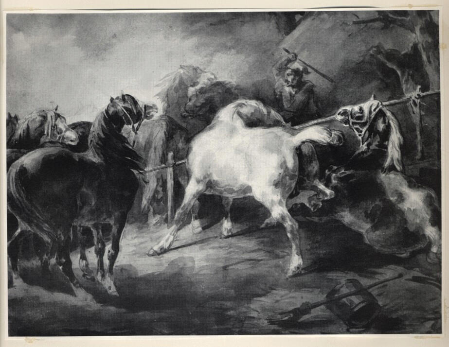 Géricault, Théodore - sec. XIX , fronte