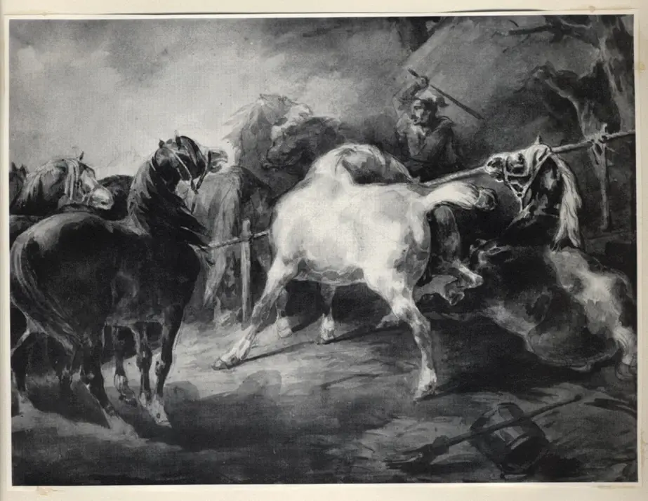 G&eacute;ricault, Th&eacute;odore - sec. XIX , fronte