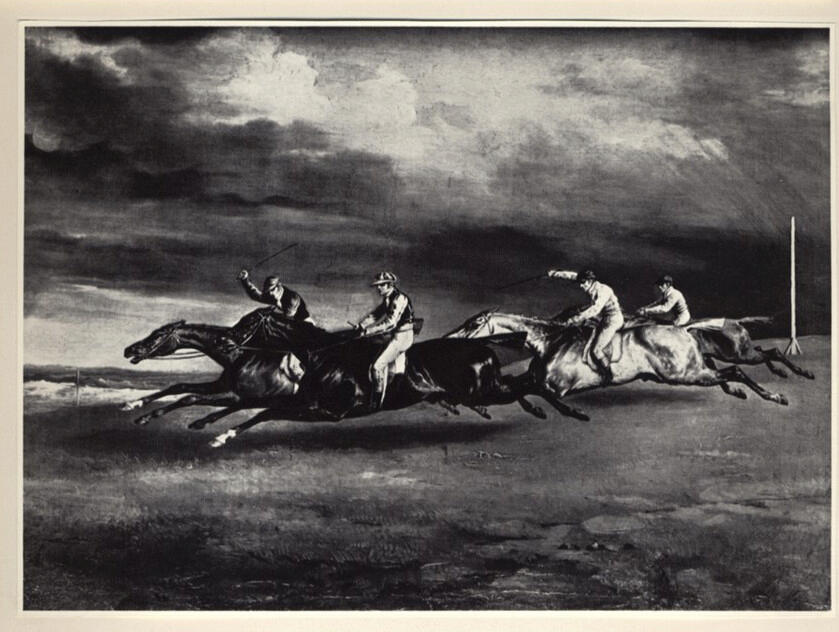 Giraudon , Géricault, Théodore sec. XIX , fronte