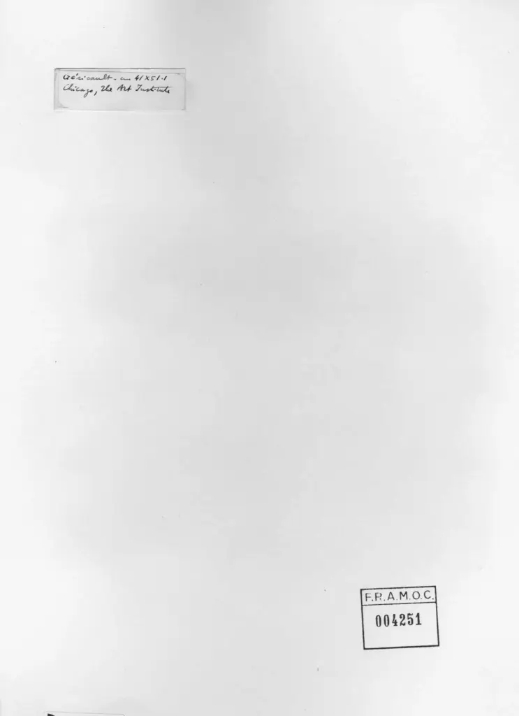 G&eacute;ricault, Th&eacute;odore , retro