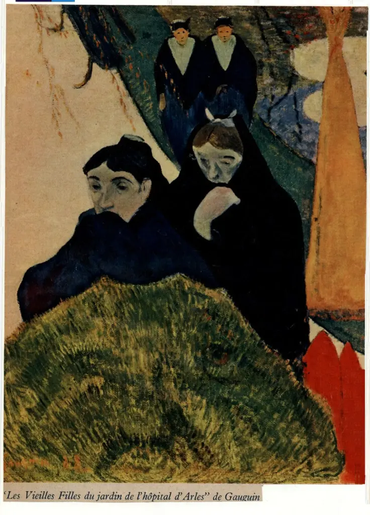 Gauguin, Paul , Le Vieilles Filles du jardin de l'hopitals d'Arles. Donne nel giardino dell'ospedale