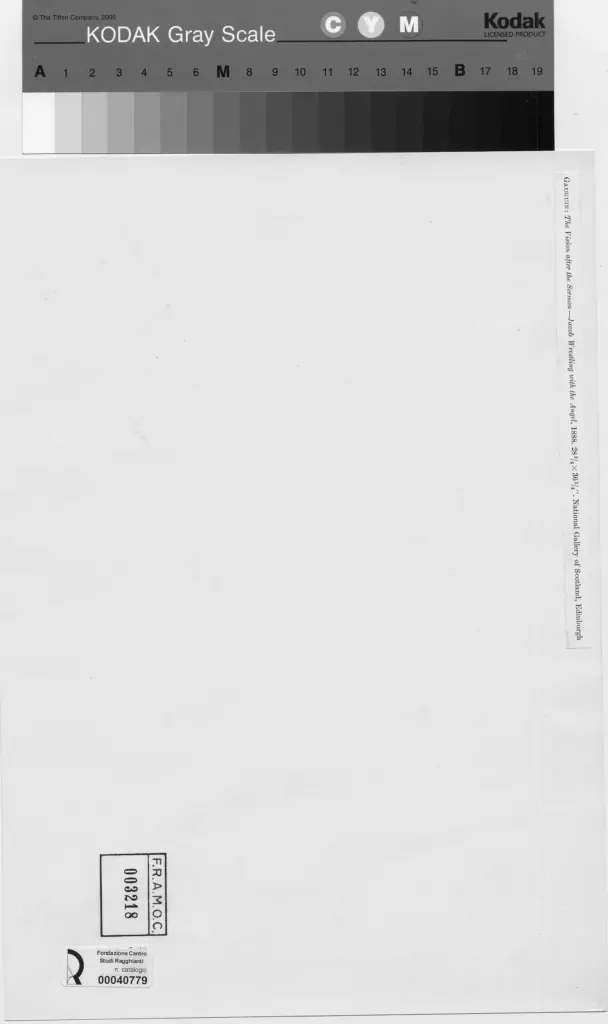 Anonimo , Gauguin, Paul - sec. XIX - , retro