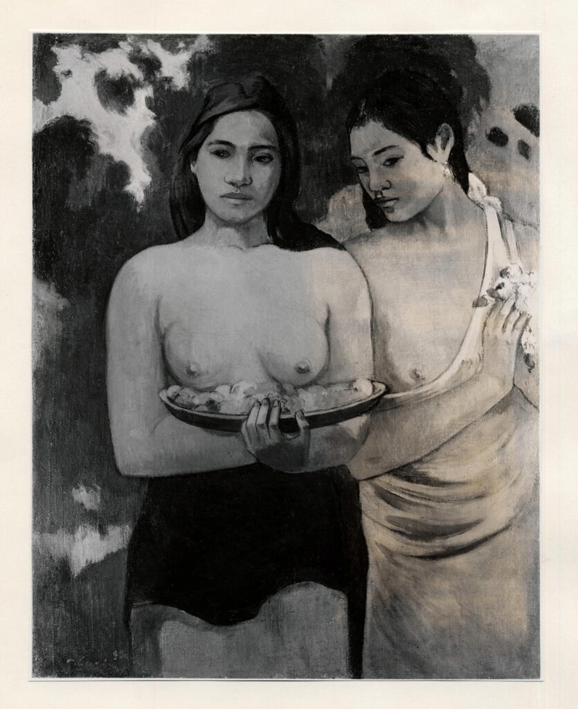 Gauguin, Paul , - Due donne taitiane, - Due donne taitiane, - Due donne taitiane