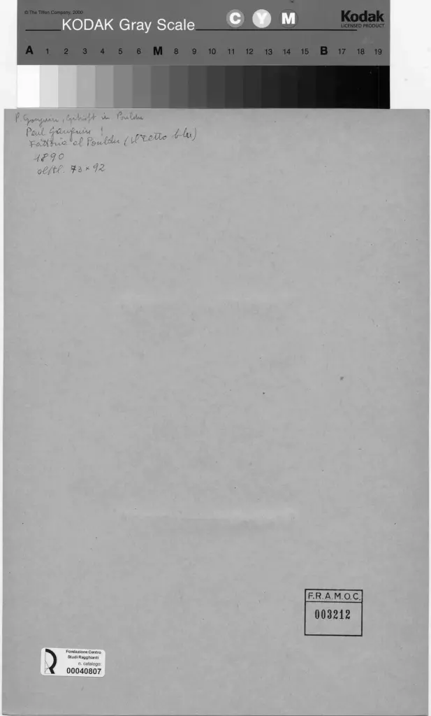 Anonimo, Anonimo , retro