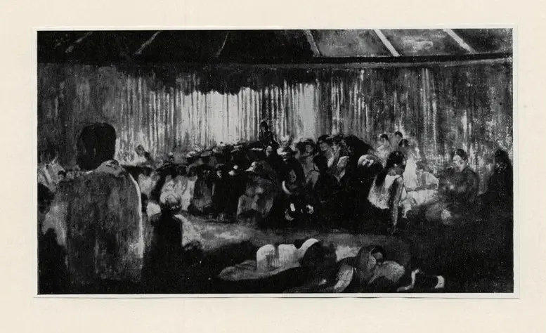 Gauguin, Paul , Te Fare Hym&egrave;n&egrave; - Sposalizio tahitiano