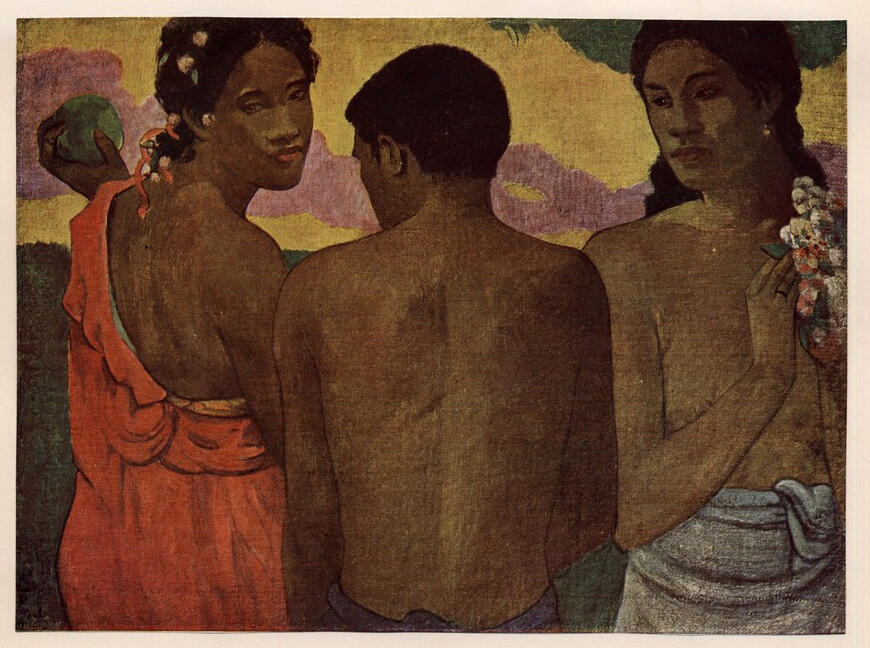 Anonimo , Gauguin, Paul - sec. XIX , fronte