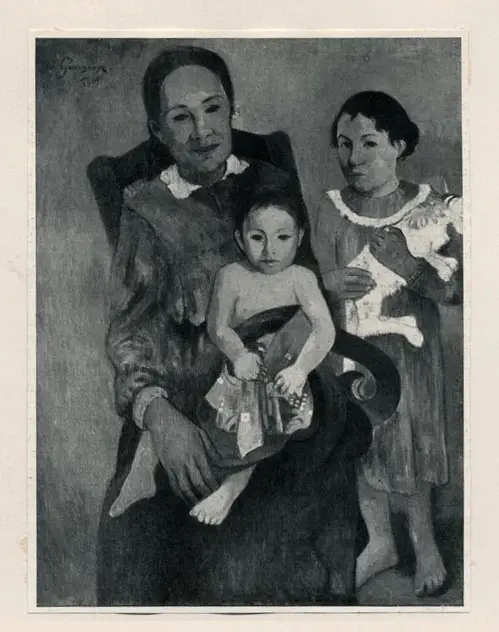 Anonimo , Gauguin, Paul , fronte