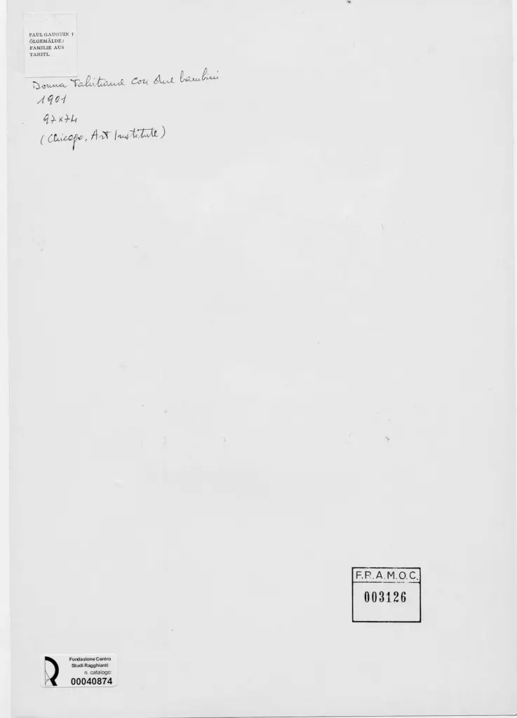 Anonimo , Gauguin, Paul , retro