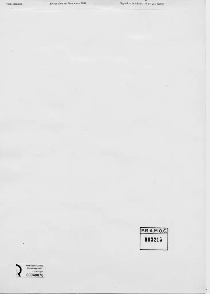 Anonimo, Anonimo , retro