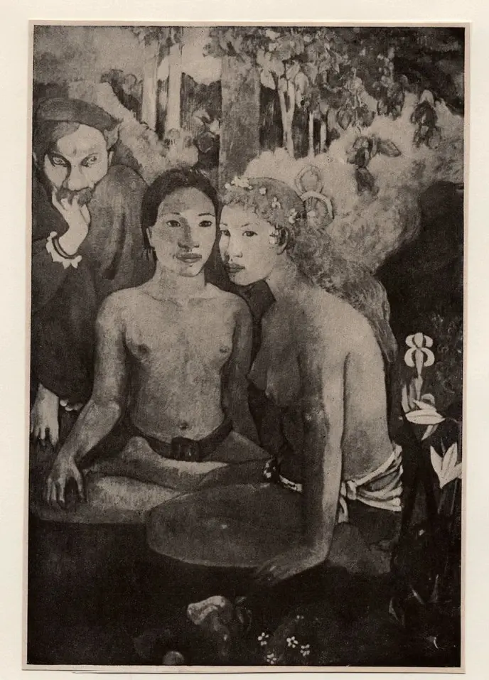 Anonimo , Gauguin, Paul - sec. XX - Racconti barbari , fronte