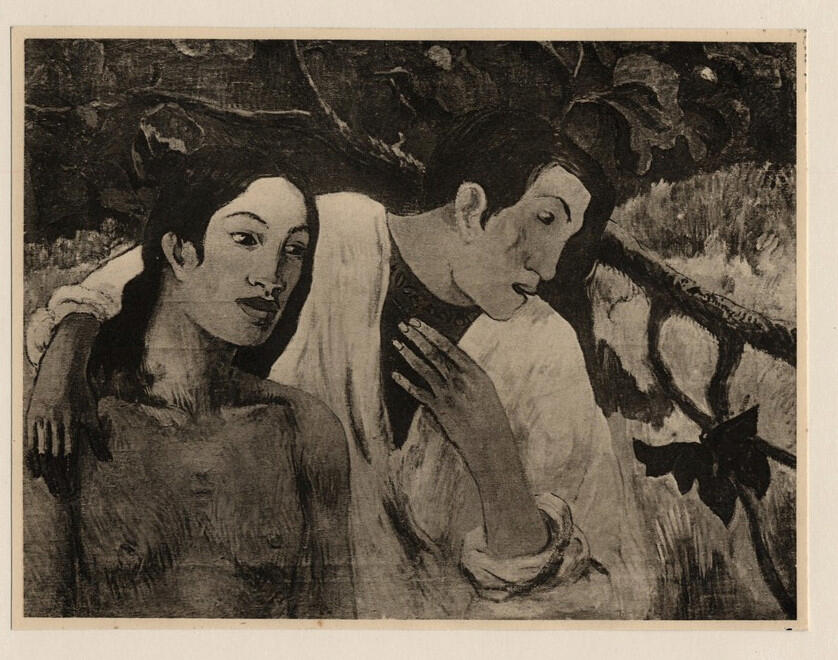 Anonimo , Gauguin, Paul , fronte