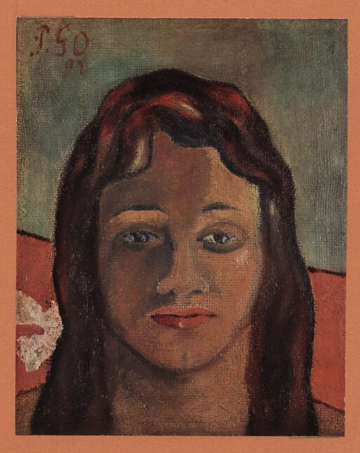 Gauguin, Paul , volto di donna