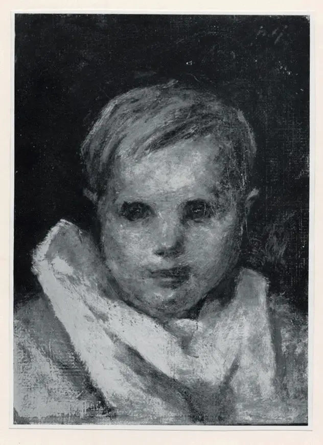 Gauguin, Emile , Gauguin, Paul - sec. XIX - Bambino , fronte