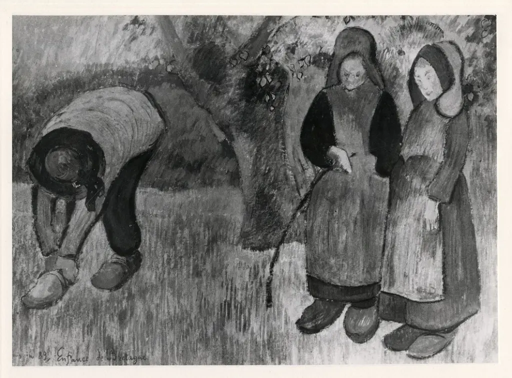 Anonimo , Gauguin, Paul - sec. XIX - Enfance de Bretagne , fronte