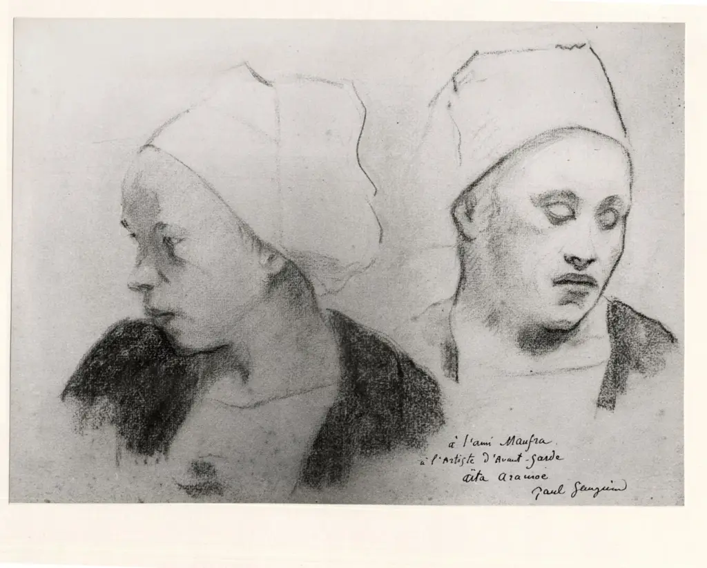 Gauguin, Paul , Tetes de bretonnes