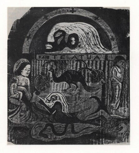 Anonimo , Gauguin, Paul - sec. XIX , fronte