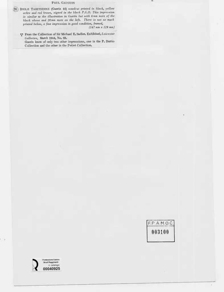 Anonimo, Anonimo , retro