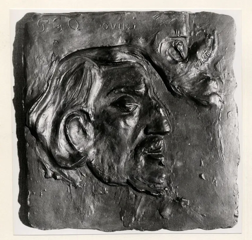 Anonimo , Gauguin, Paul - sec. XIX - Portrait de Gauguin , fronte