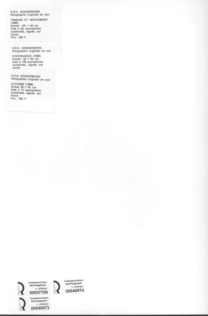 Anonimo , Sonderborg, K.R.H. - sec. XX - Alchimie , retro