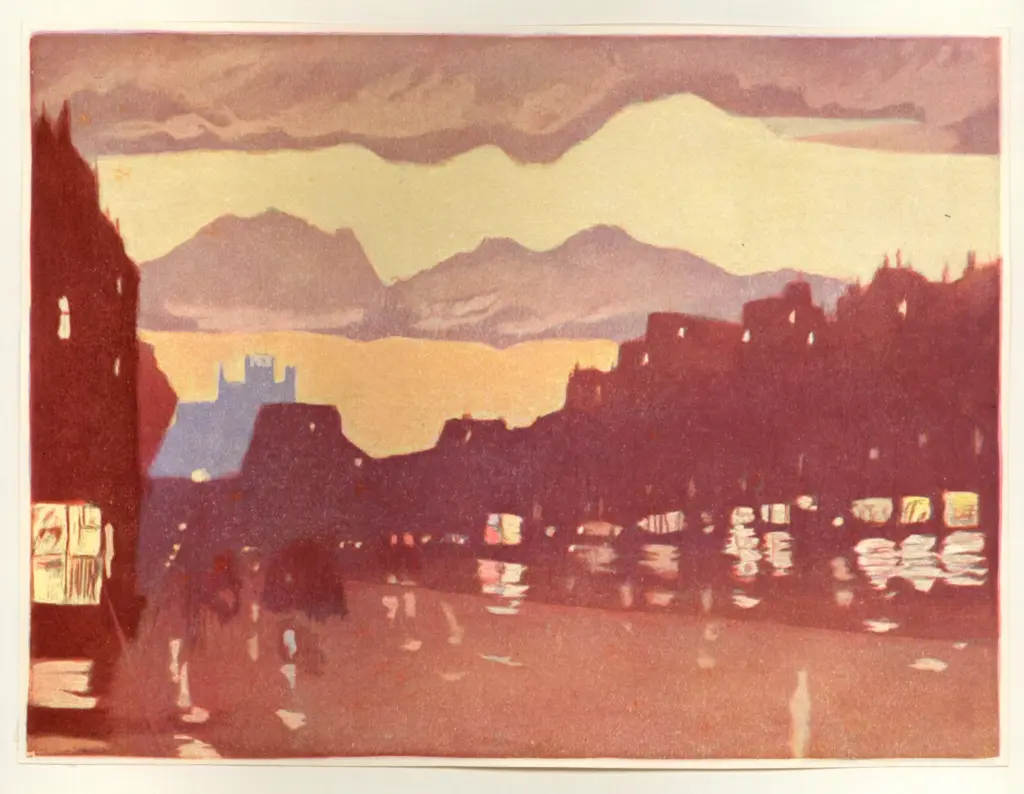 Anonimo , Godin, A. - sec. XIX - After rain , fronte