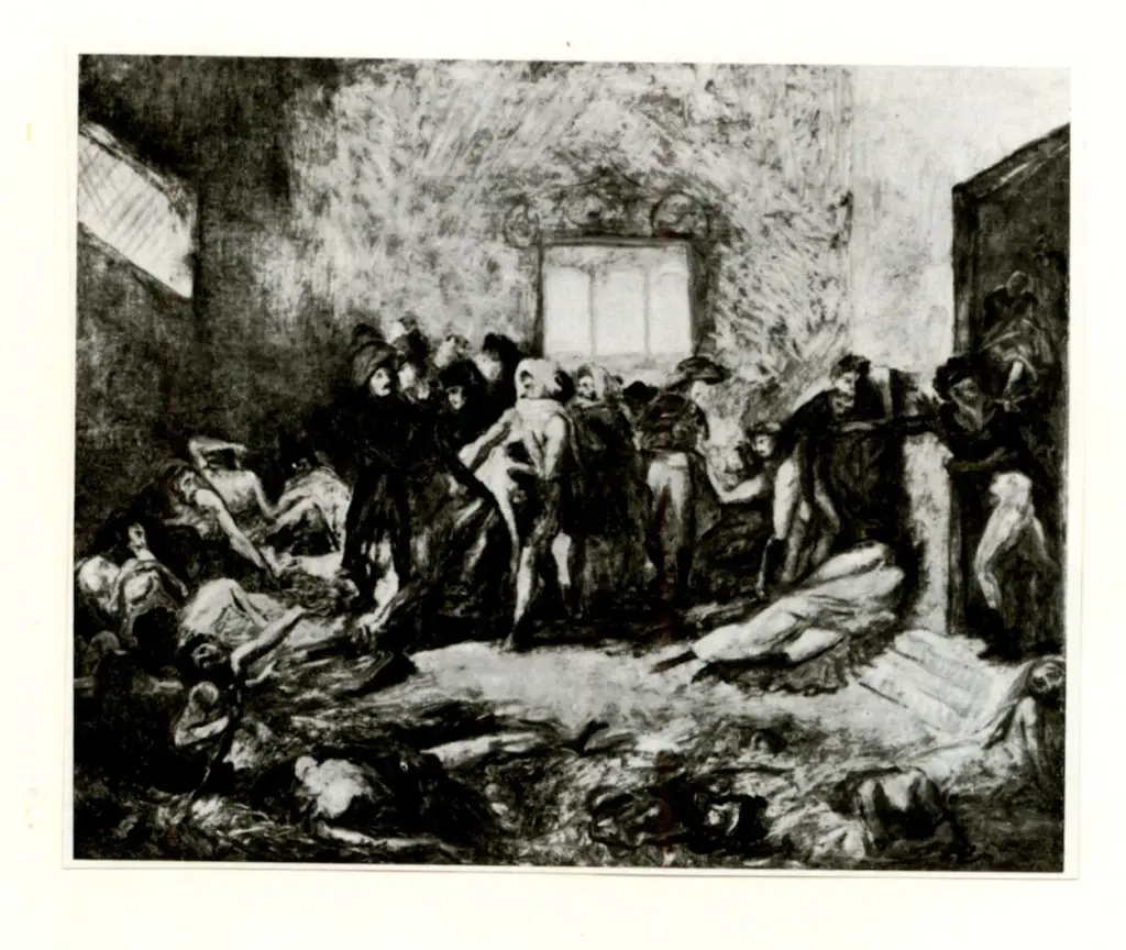 Anonimo , Gros, Antoine Jean - sec. XIX - Gli appestati di Jaffa (bozzetto) , fronte