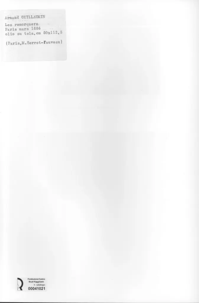 Anonimo , Guillaumin, Jean-Baptiste-Armand - sec. XIX - Les remorquers , retro