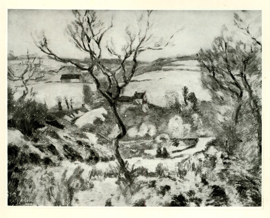 Anonimo , Guillaumin, Jean-Baptiste-Armand - sec. XIX - Paysage , fronte