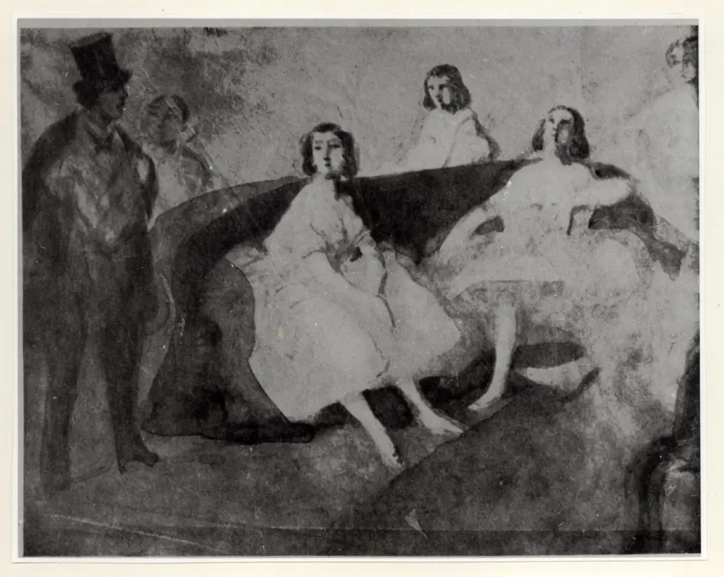 Anonimo , Guys, Constantin - sec. XIX - La maison de rendez-vous , fronte