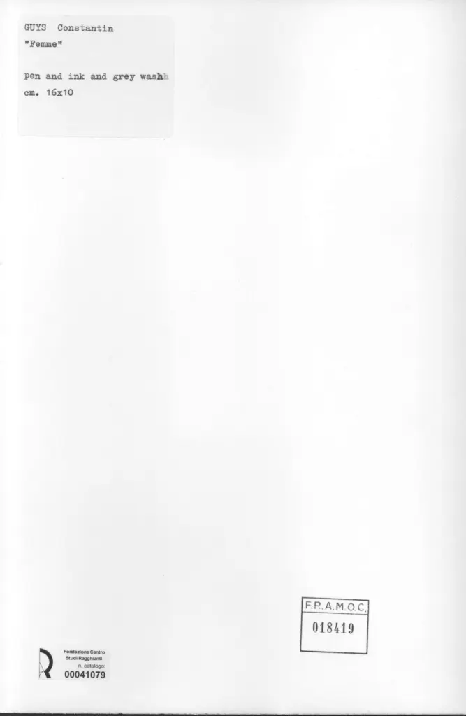 Anonimo, Anonimo , retro