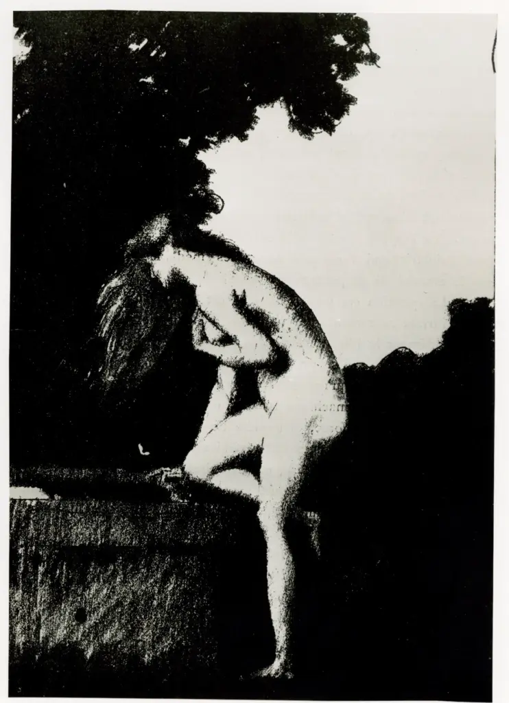 Anonimo , Henner, J.J. - sec. XIX - La fontaine , fronte