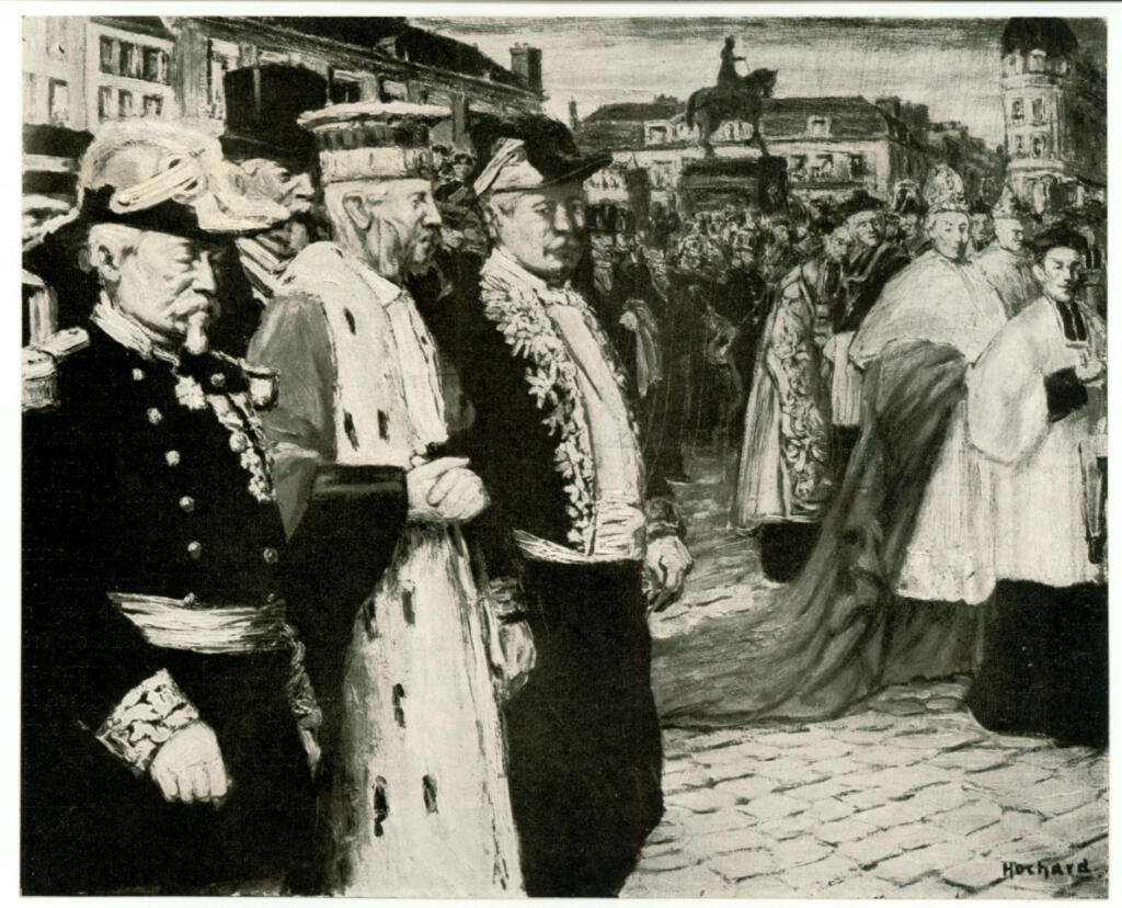 Anonimo , Hochard, Gaston - sec. XIX - Les fetes de Jeanne d'Arc a Orléans , fronte