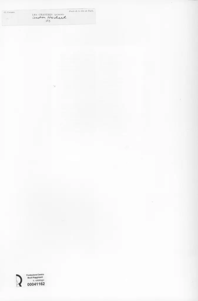 Anonimo , Hochard, Gaston - sec. XIX - Les Chantres , retro